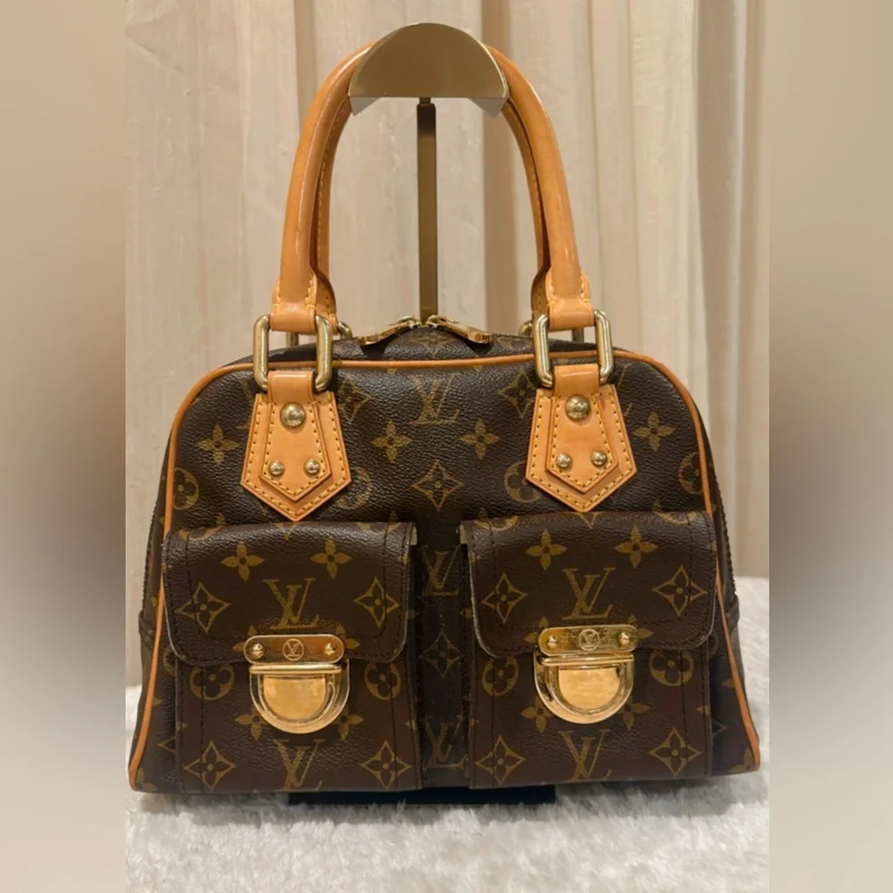 💯% Authentic Louis Vuitton ManhattanPM Monogram Handbag✨ - Picture 3 of 17